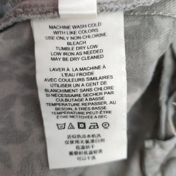 Pilcro Anthropologie Legging Skinny Jeans Damask Print High Rise Denim - Picture 7 of 10